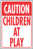 Hy-Ko  English  White  Informational  Sign  18 in. H x 12 in. W