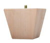 Waddell  3.5 in. H Wood  Furniture Leg