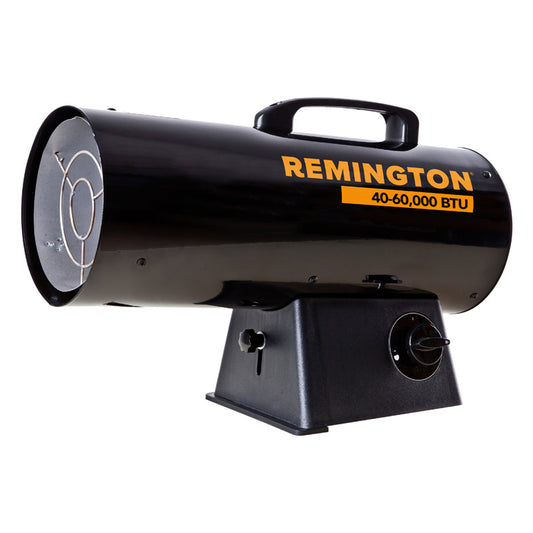 Remington Black Gas Forced Air Heater 1,500 sq. ft. Coverage 120V 06A 60,000 BTU
