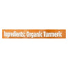 Spicely Organics - Organic Turmeric - Case of 3 - 1.7 oz.