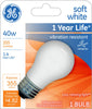 GE 40 W A15 A-Line Incandescent Bulb E26 (Medium) Soft White 1 pk