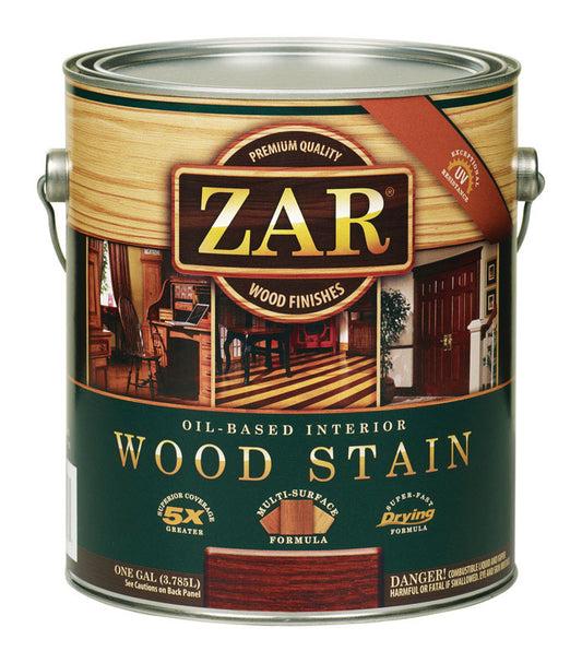 ZAR Semi-Transparent Dark Mahogany Oil-Based Wood Stain 1 gal. (Pack of 2)