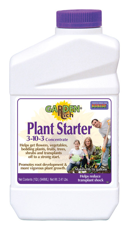 Bonide Garden Rich Plant Starter Liquid Plant Food 1 qt