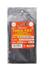Tool City  5.7 in. L Black  Cable Tie  100 pk