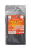 Tool City  5.7 in. L Black  Cable Tie  100 pk