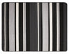 Multy Home 4 ft. L X 3 ft. W Charcoal Stripe Karlin Nonslip Floor Mat