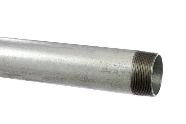 Tubería de acero galvanizado de 1-1/4 pulg. de diámetro y 10 pies de largo para uso doméstico de United Pipe &amp; Steel