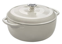 Cast Iron Dutch Oven, Oyster, 6-Qt.