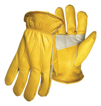 Boss Therm Men's Indoor/Outdoor Insulated Cold Weather Gloves Yellow L 1 pair