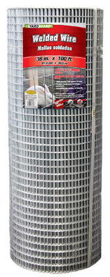 Galvanized Welded Wire Fence, 36-In. x 100-Ft.