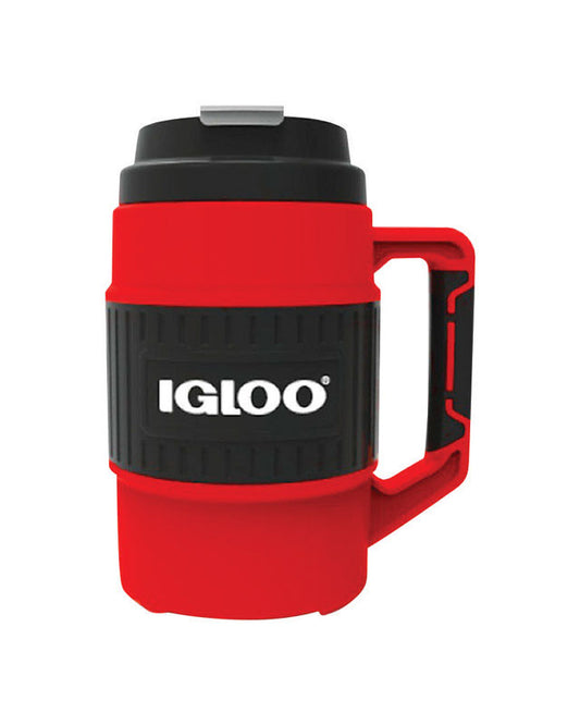 Igloo Red Plastic BPA Free Wide Opening Insulated Mug 1/2 gal. Capacity 12 H x 6.16 W x 7 L in.