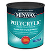 Minwax Water-Based Crystal Clear Matte Polycrylic Protective Finish 1 qt.