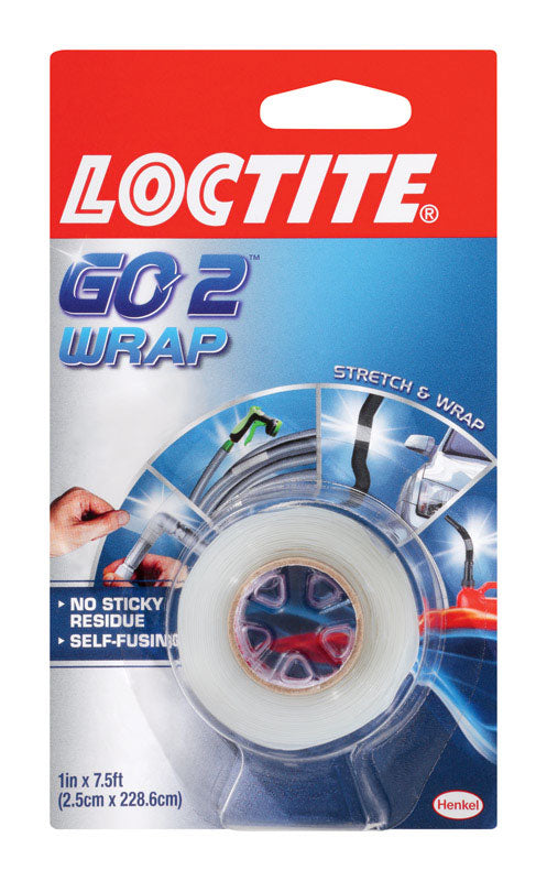 Loctite Go2 Clear Epoxy Silicone 0.85 oz. Repair Wrap 7.5 ft. x 1 in. (Pack of 8)