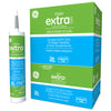 GE Max Extra Gray Siliconized Acrylic Caulk 10.1 oz. (Pack of 12)
