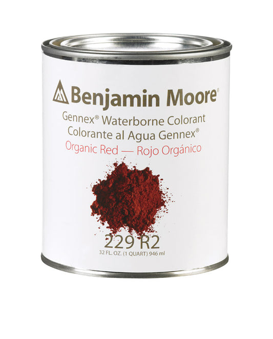 Benjamin Moore  Gennex  Organic Red  Colorant Systems  1 qt.