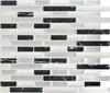 Peel and Impress 9.3 in. W X 11 in. L Multiple Finish (Mosaic) Vinyl Adhesive Wall Tile 4 pc