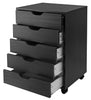 Winsome 26.30 in. H X 19.21 in. W X 15.98 in. D White Wood Cabinet