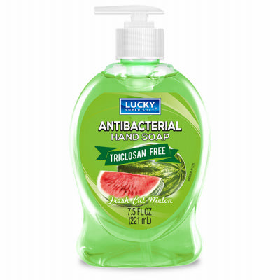 Anti-Bacterial Liquid Hand Soap, Fresh Melon, 7.5-oz. (Pack of 12)