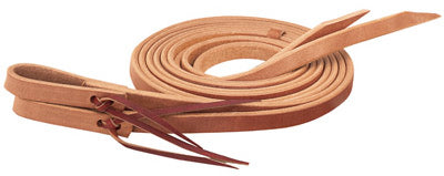Horse Reins, Burnished Hermann Oak Russet Leather, 5/8-In. x 7-Ft.