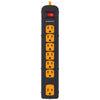 Monster Just Power It Up 4 ft. L 7 outlets Power Strip Black