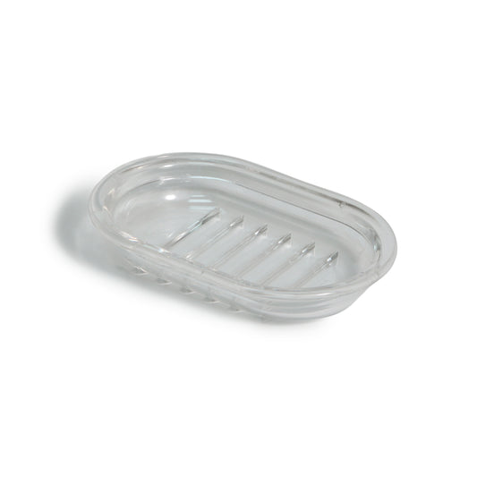 Spectrum Clear Plastic Soap Dish