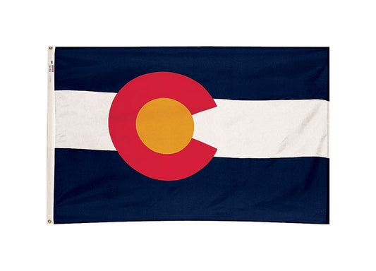 Valley Forge Colorado State Flag 36 in.   H X 60 in.   W