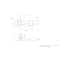 Gate Latch Adj Self Ss