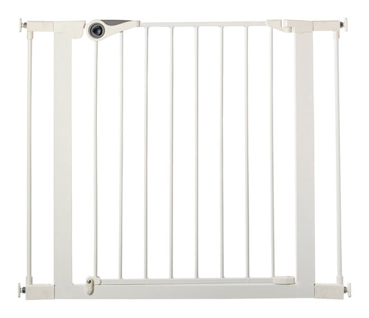 North States White 30 in. H X 29.5-39 in. W Metal Child Safety Gate