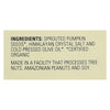 Living Intentions Organic Sprouted Seeds - Pumpkin Sunflower - Case of 6 - 8 oz.
