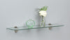 Knape & Vogt 2.19 in. H X 24 in. W X 6 in. D Clear Glass Shelf Kit