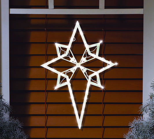 Impact Innovations  Plug-In  White  Lit Star Silhouette  Window Silhouette