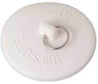 Tub Stopper with Metal Ring, Rubber (Pack of 5)
