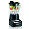 Hamilton Beach Wave Crusher Black Plastic Blender 40 oz 14 speed