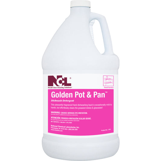 NCL Golden Citrus Scent Liquid Pot and Pan Detergent 1 gal. (Pack of 4)