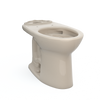 TOTO® Drake® Elongated Universal Height TORNADO FLUSH® Toilet Bowl with CEFIONTECT®, Bone - C776CEFG#03