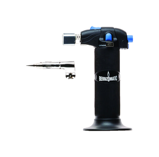 Bernzomatic 3-In-1 Trigger Start Micro Torch 5-1/2 oz. with Spark Igniting Solder Tip Attachment