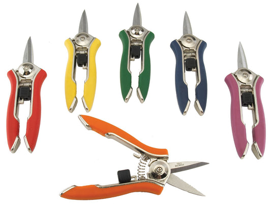 Dramm 10-28020 6" X .50" X 1.5" Assorted Colors Compact Shears (Pack of 12)