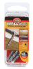 Hillman 3/16 in. Dia. x 1-1/4 in. L Stainless Steel Oval Head Walldog Screw & Anchor 4 pk (Pack of 10)