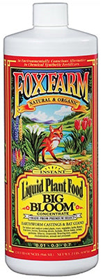 FoxFarm  Big Bloom  Organic Liquid Plant Food  1 qt.