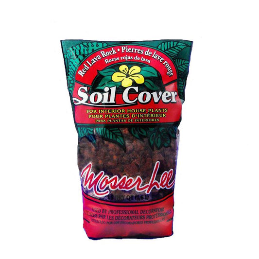 Mosser Lee Soil Cover Red Lava Rock Small 2 lbs.