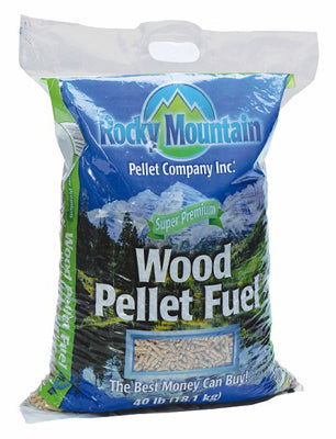 Rocky Mountain Wood Pellet Fuel Btu - 40 Lb. Bag (Case of 50)