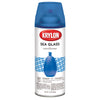 Krylon Sea Glass Semi-Translucent Cornflower Spray  Paint 12 oz (Pack of 6)