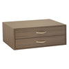 Organized Living Driftwood Live Double Hang Drawer 9.5 in. H X 24 in. W X 14 in. D