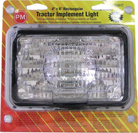 Peterson Blue Rectangular Implement/Tractor Light