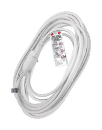 Projex Outdoor 25 ft. L White Extension Cord 16/3