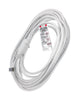 Projex Outdoor 25 ft. L White Extension Cord 16/3