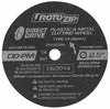 Rotozip 2 in. D X 1 in. S Aluminum Oxide Cut-Off Wheel 5 pc
