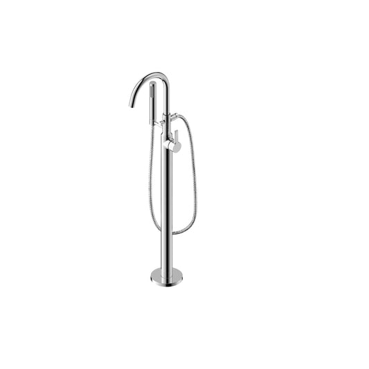 Ultra Faucets Euro 1-Handle Polished Chrome Fixed Mount Tub Faucet