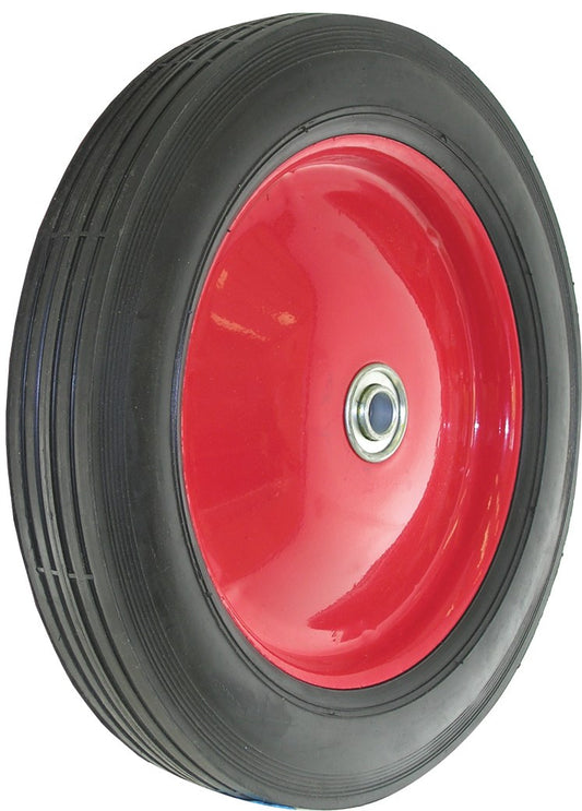 Shepherd 9584 12" X 1-3/4" Metal Hub Semi Pneumatic Rubber Tire