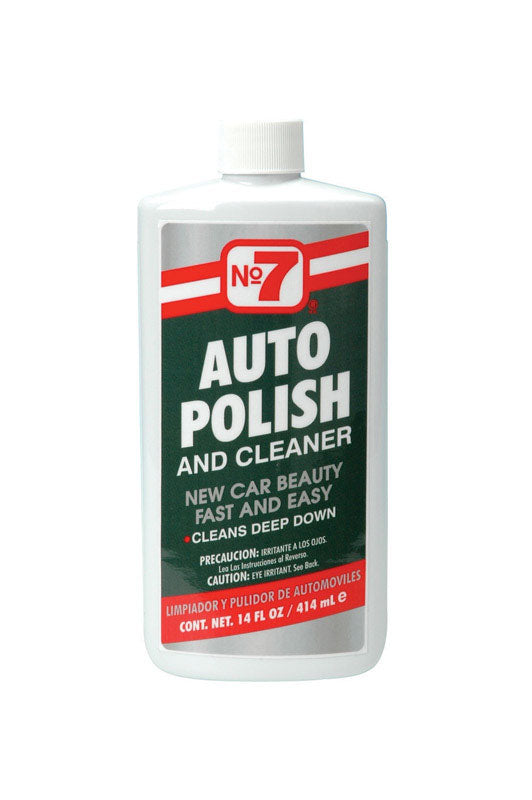 No. 7 Deep Cleaning Automobile Polish & Cleaner 14 oz.